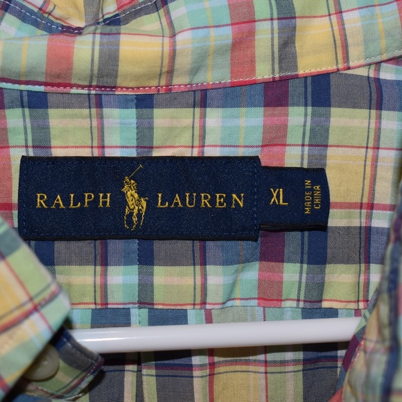 Men's Size XL Ralph Lauren Button-down Long Sleeve - Picture 2 of 2